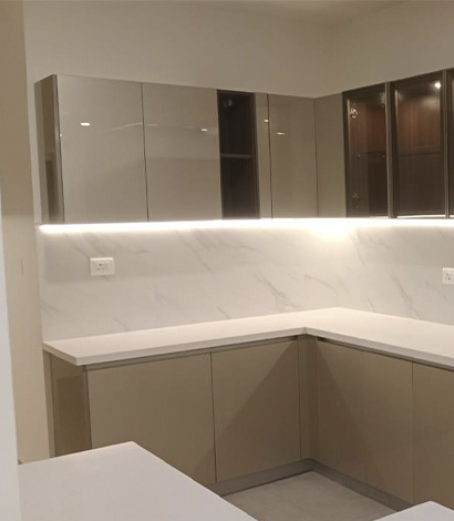  Expert modular kitchen installations for optimized space utilization and modern designs.